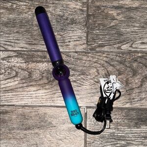 Purple and Blue Curling Wand